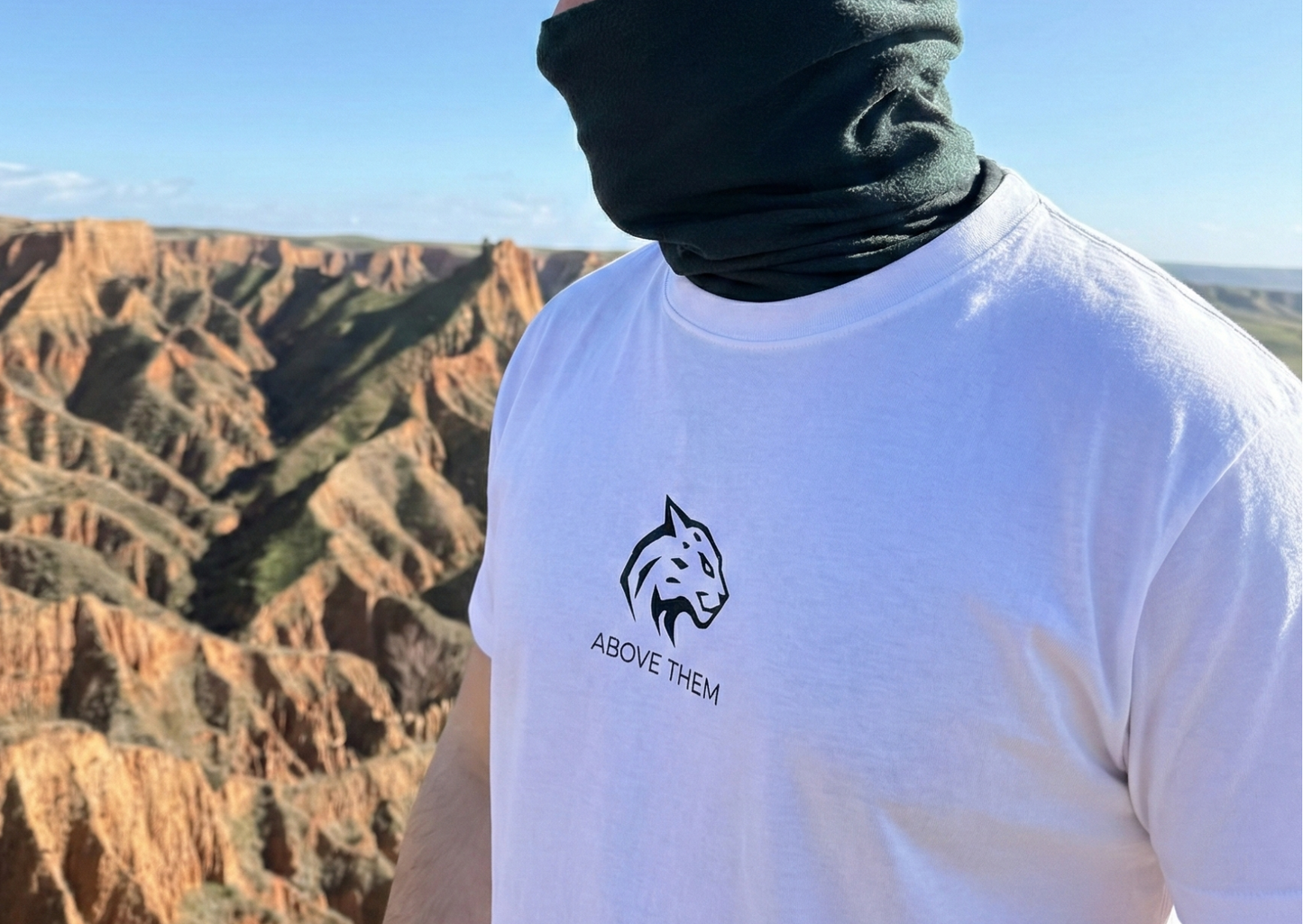 Camiseta Oversize Blanca– Above Them