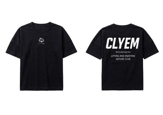 Camiseta Oversize Negra – Above Them